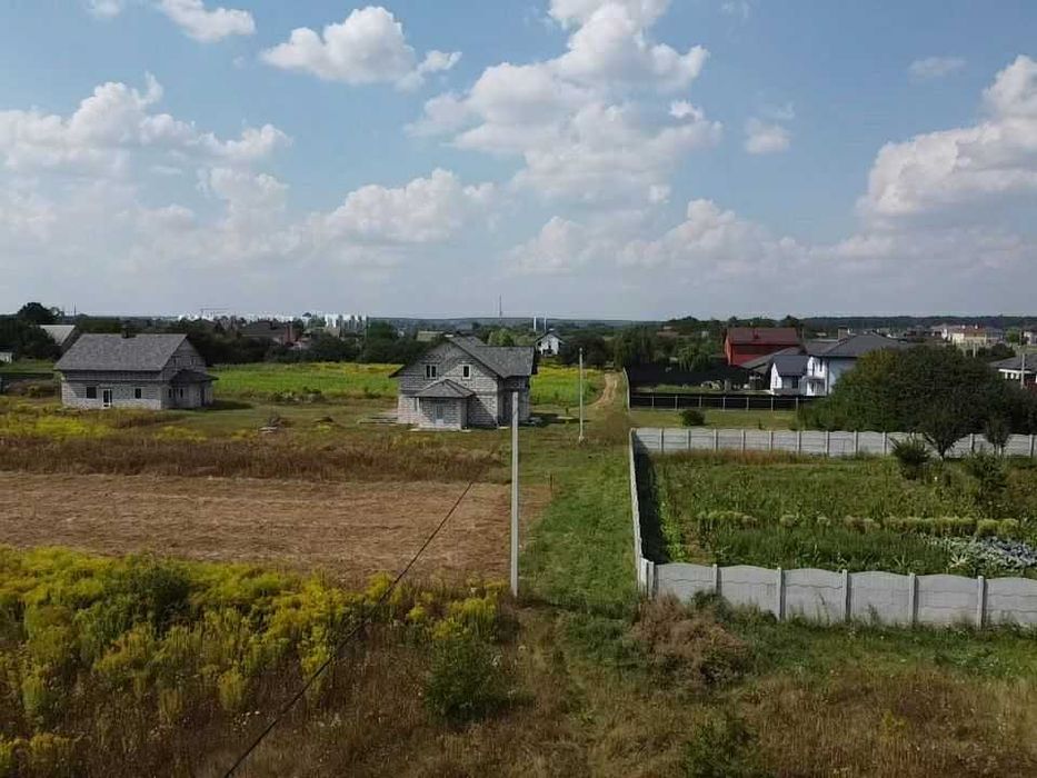 Білогородка ділянка 10сот вул.Шевченка під буд, електика по фасаду.