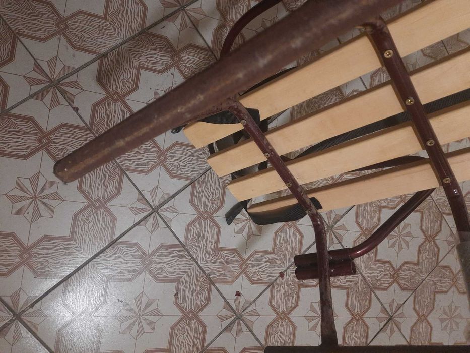 Детские санки Vitan со съемной спинкой