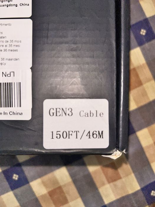 Кабель 46 метрі GEN 3 150FT/46m