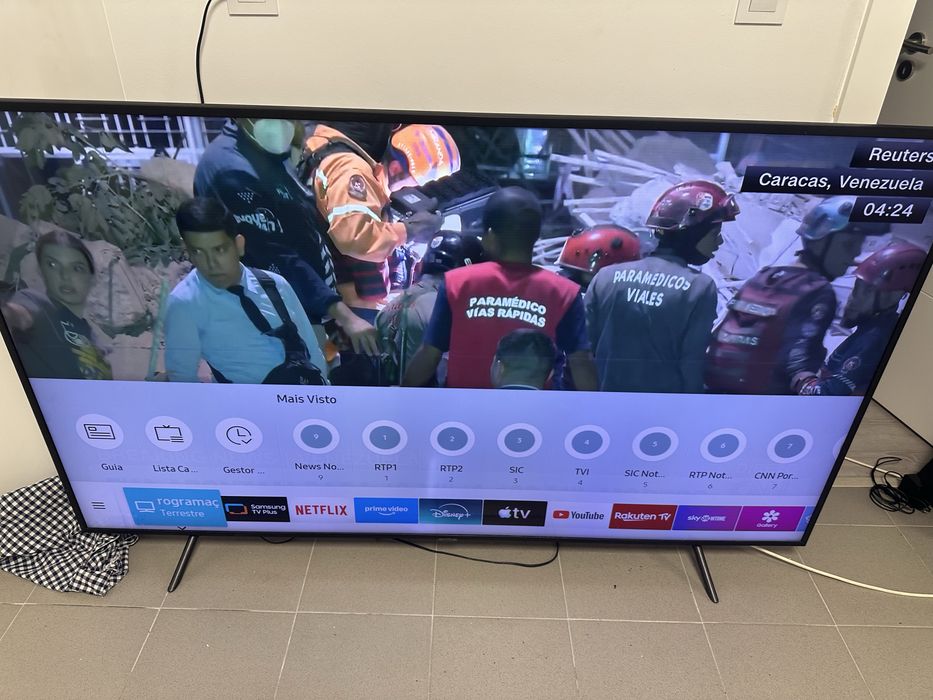 Samsung 75 polegadas 4K Smart TV