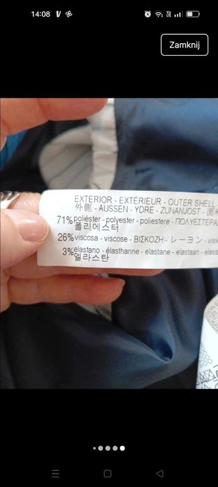 Marynarka Zara Man rozmiar XL