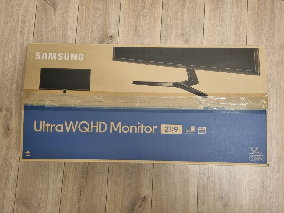 Monitor Samsung 34" VA ultrawide 21:9 stan idealny