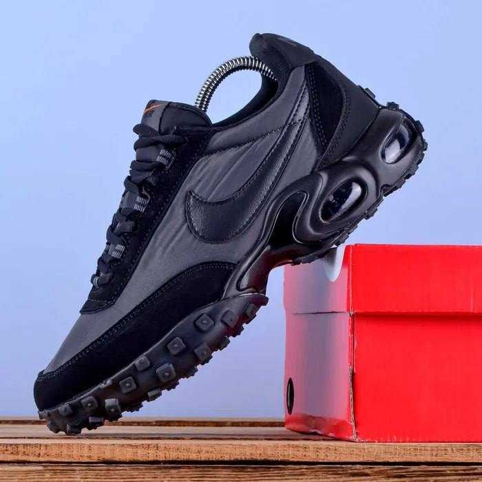 Nike Air Max Waffle ТЕРМО Зимові кросівки Найки чоловічі теплі 41 42 43 44 45 46 НАЛОЖКА
