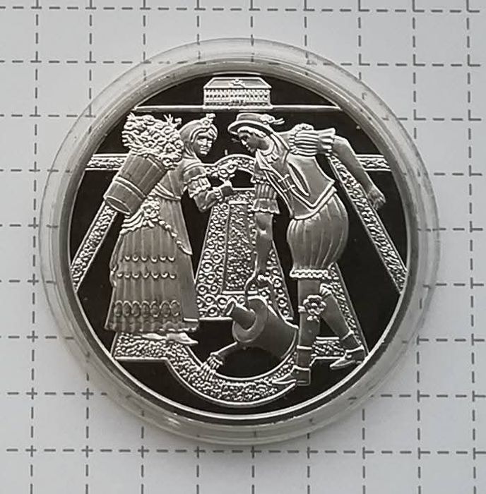 Австрія 10 євро 2003р. Палац Шлосс Гоф. СРІБЛО. ПРУФ.