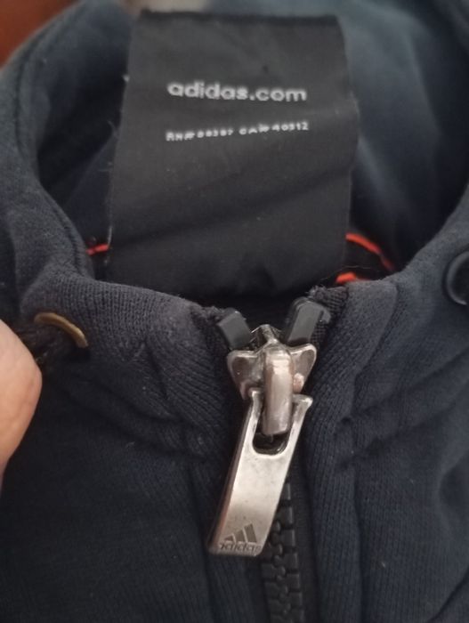 Кофта мужская Zip худи Adidas Essentials р.M оригинал