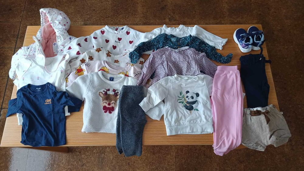 Roupa bebé menina 9 aos 24 meses