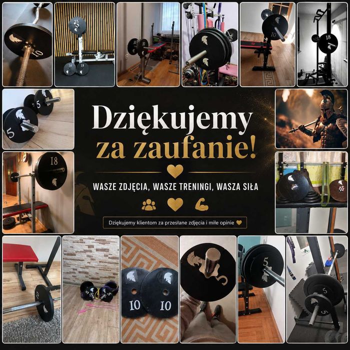 Obciążenie stalowe SPARTA | PEWNA WAGA