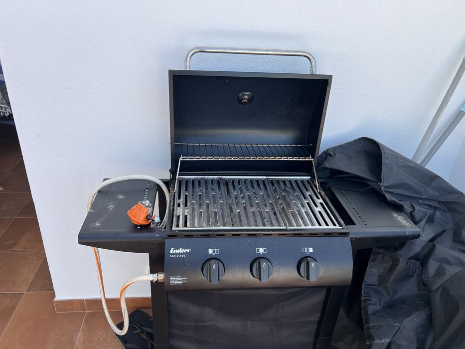 Grelhador gaz 3 bicos