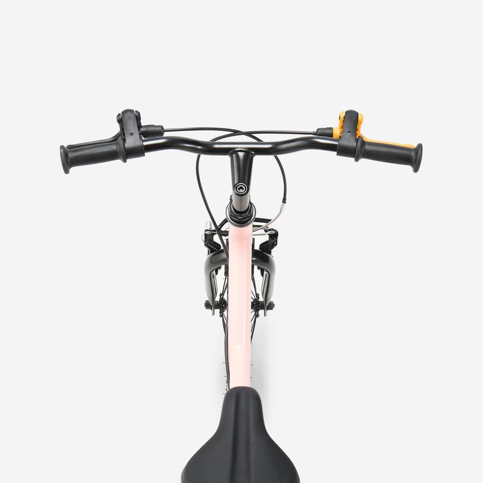 Bicicleta de Criança 16 polegadas 4-6 anos, DISCOVER 500 Rosa