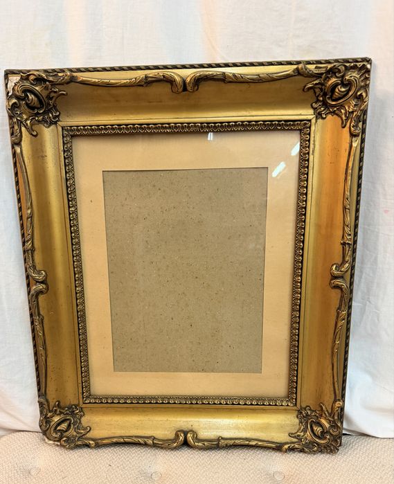 Moldura Quadro Dourado