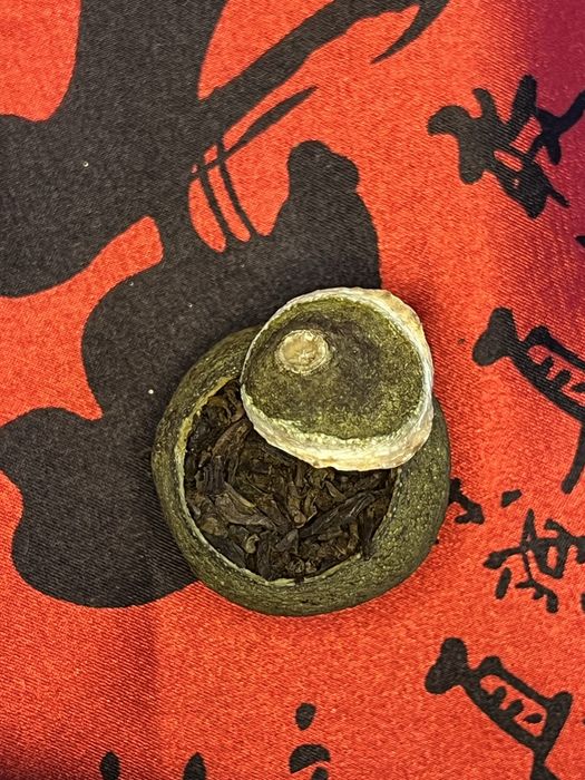 Пуер у мандарині