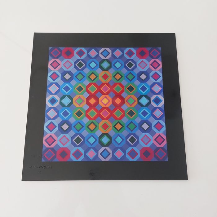 Vintage Vasarely litografias