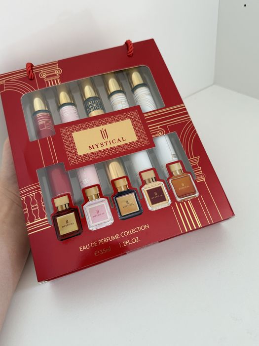Zestaw 5 perfumetek bacarat