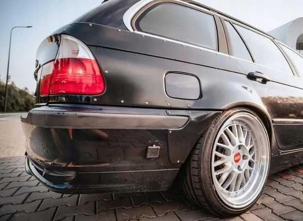 BMW E46 Sedan Touring przedlift poszerzenia  Wide Body Kit Drift Daily 50 mm Zestaw