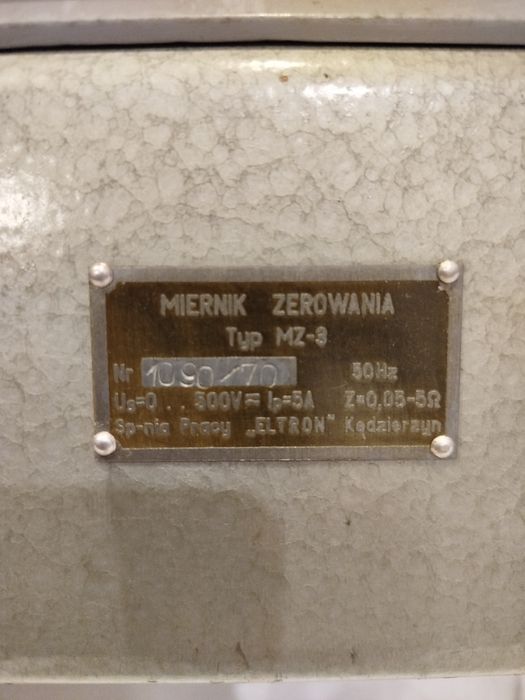 Miernik zerowania stan bdb