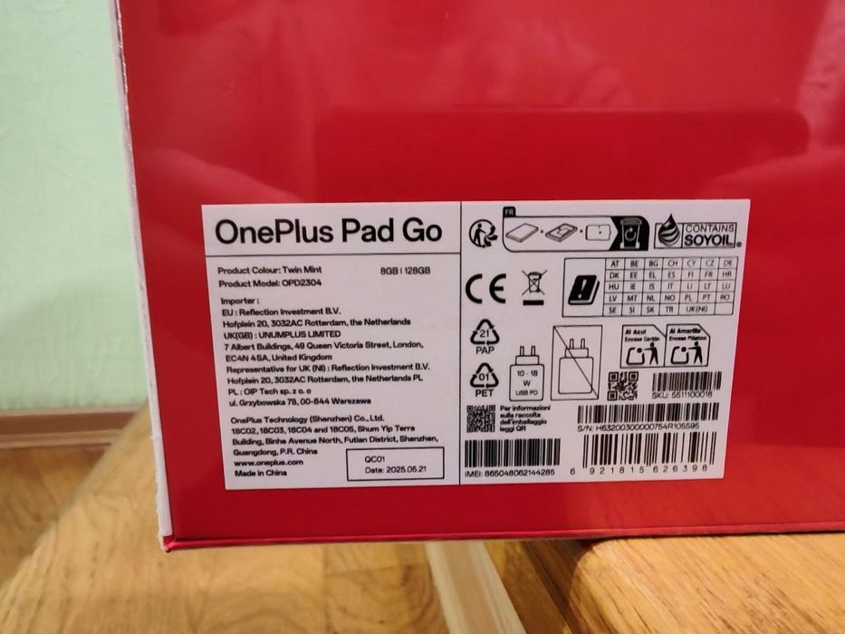 OnePlus Pad Go LTE 8/128 Global version новий