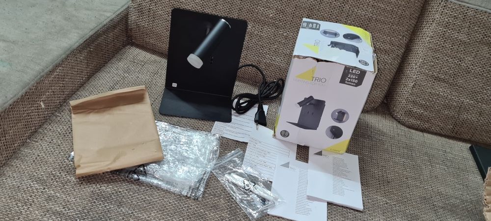 Oświetlenie Lampa Trio Led Metal Oprawa