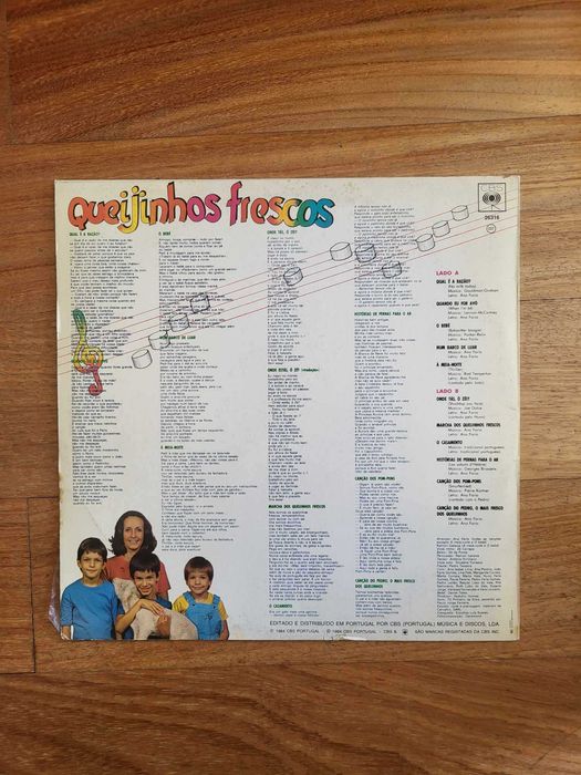 Disco Vinil | "Queijinhos Frescos", Ana Faria