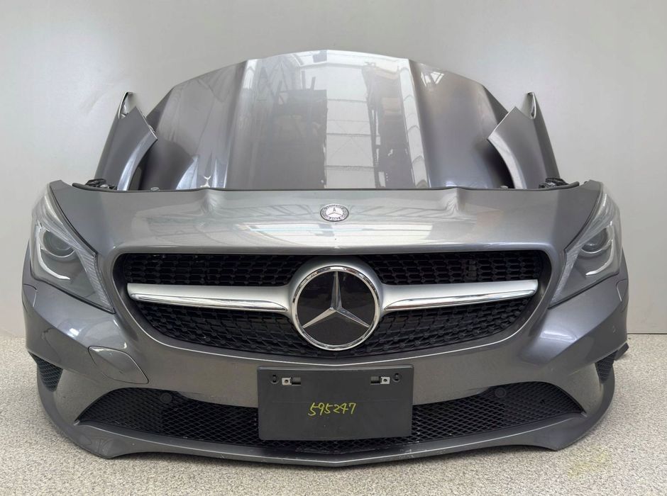 MERCEDES CLA W117 117 PRZÓD ZDERZAK PAS LAMPY BI XENON CHŁODNICE MASKA 787