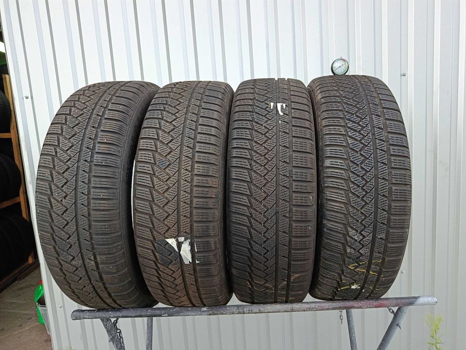4x opony zimowe CONTINENTAL 215/60r18 7mm 2023r MONTAŻ