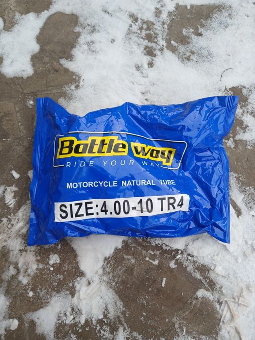 Шини 4.0-10.0 . Комплект: 2 шини з камерами + камера.