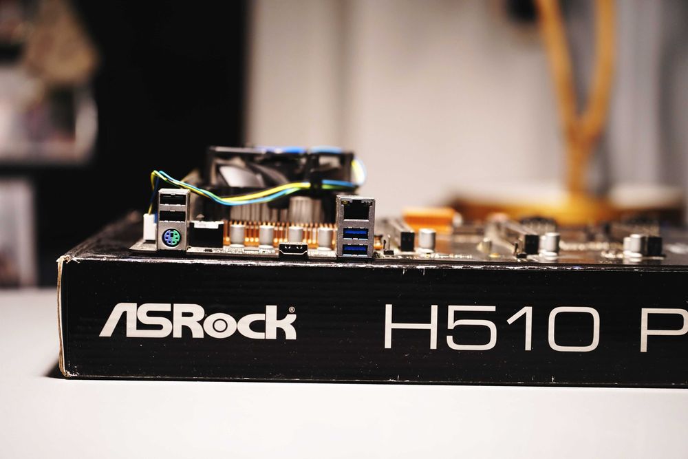 Zestaw AsRock H510 Pro BTC+ 7x PCIe + Intel G5905 + 4GB DDR4