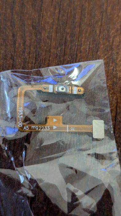 Шлейф, кнопка  для Xiaomi Mi 11 Lite