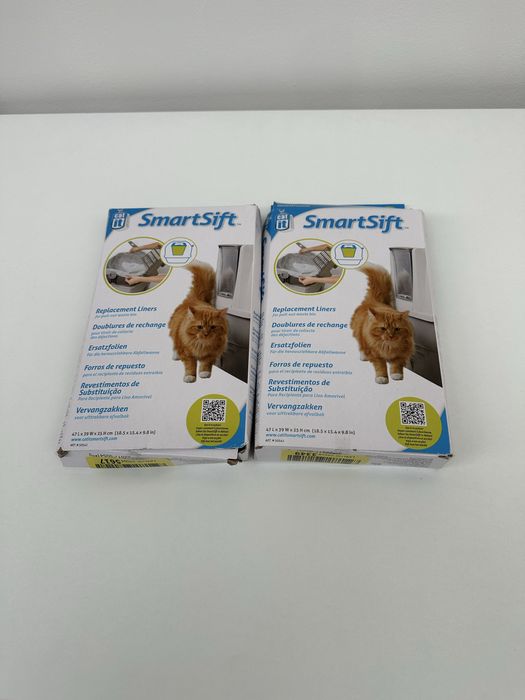 Catit SmartSift worki wymienne do kuwety 24szt folia do kuwet