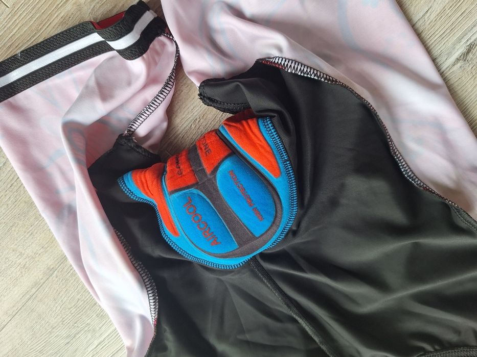 Strój 2 częściowy damski rowerowy profesjonalny  M