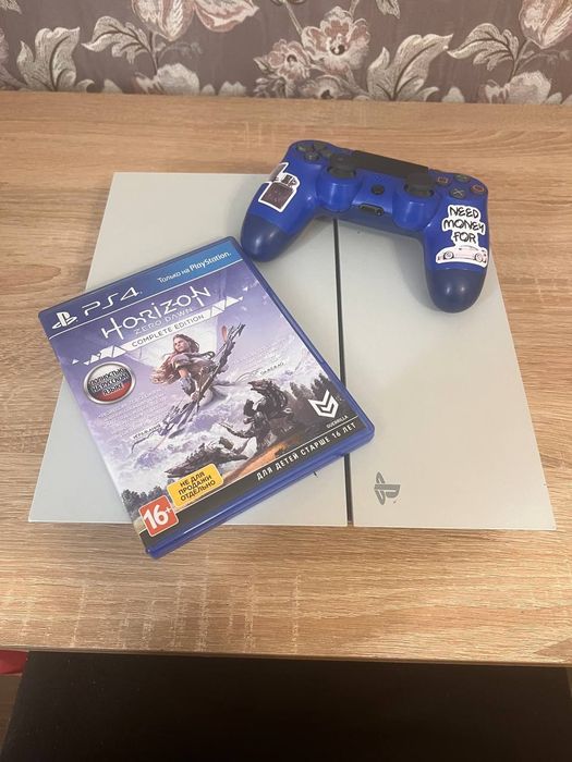 Play station 4 slim + dualshoсk 4 + гра