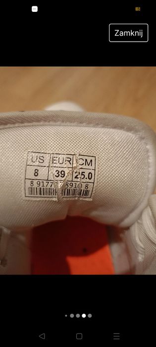 Buty sportowe do koszykówki 39