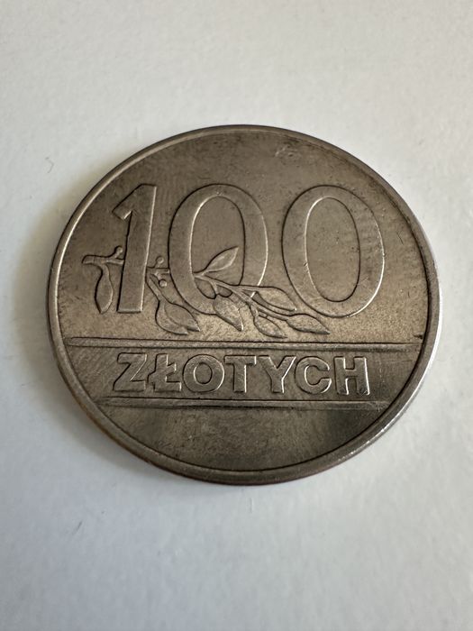 Moneta 100 zł 1990 roku