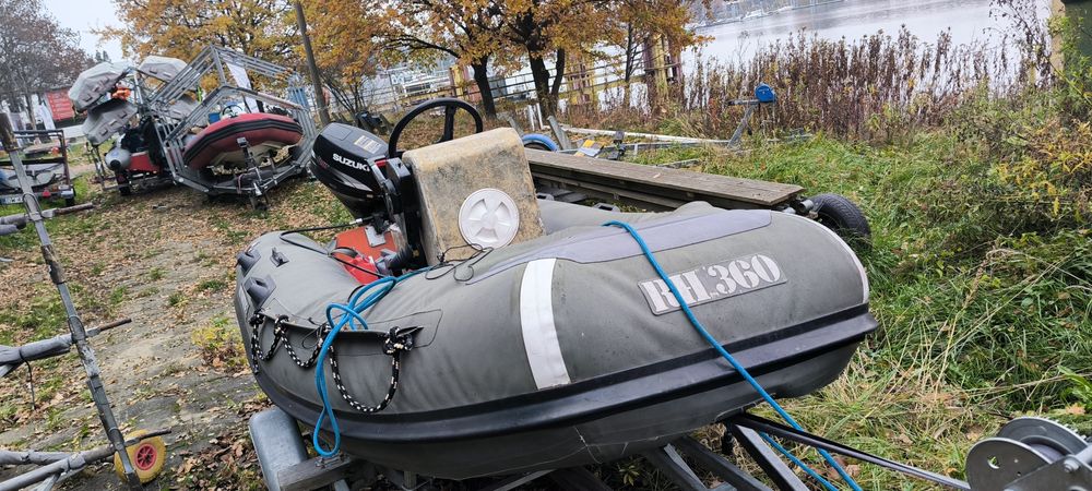 Motorówka RIB + ew. przyczepa