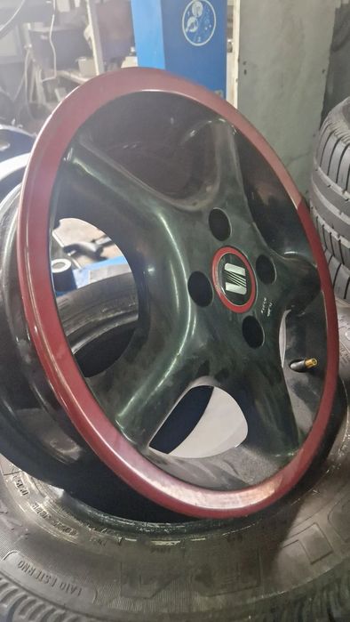 JANTES 14 UNIVERSAIS FURAÇÃO 4X100 EM PRETO