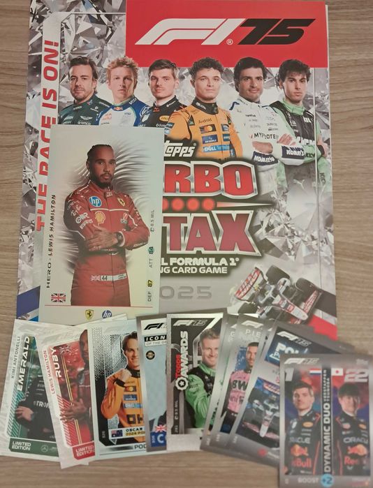 F1 - Coleção de Cromos