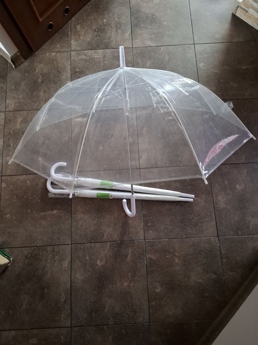 Parasol transparentny przeźroczysty