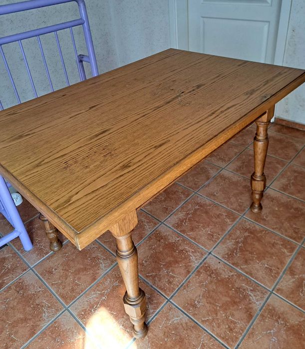 Stòł dębowy rozkładany