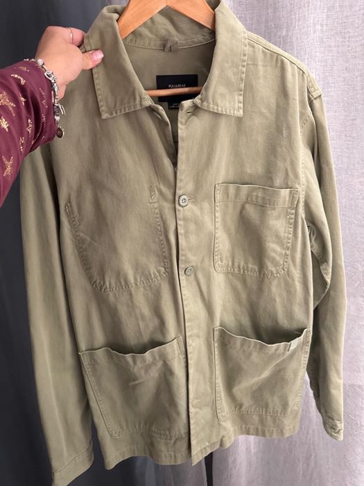 Чоловіча куртка-сорочка Pull&Bear Overshirt | Розмір M | Хакі