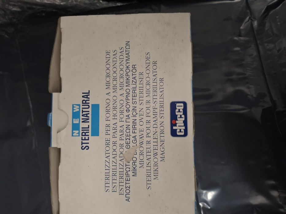 Esterilizador de biberões para micro-ondas da Chicco