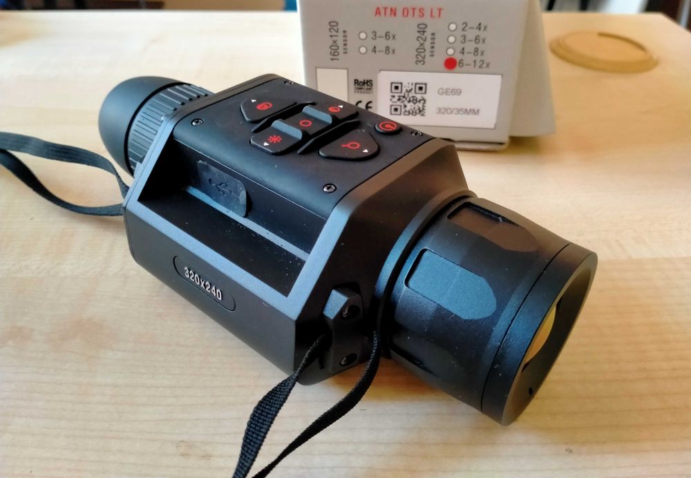 Тепловізор Монокуляр 6-12X ATN OTS LT 320