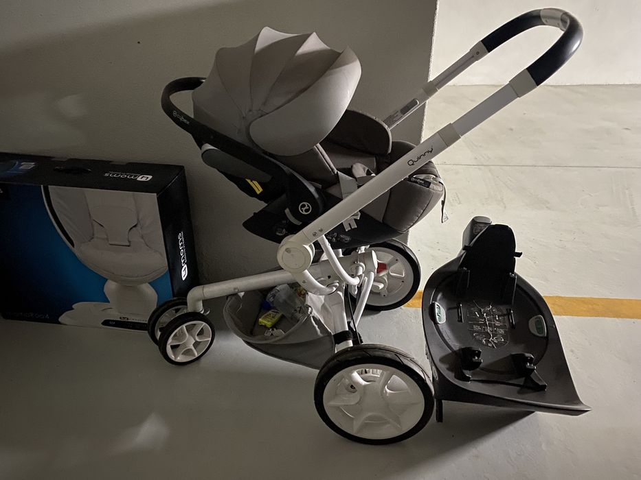 Carrinho Quinny e ovo Cybex