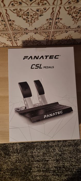 Fanatec pedais CSL NOVOS