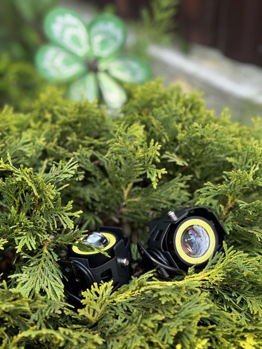 Авто мото туманки лінза   Фара на мотоцикл доп світло освіщення