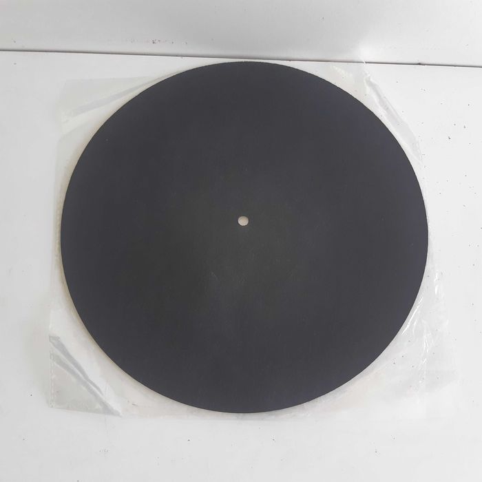 Base Nova 29,5cm Feltro Preto p/ Prato de Gira Discos