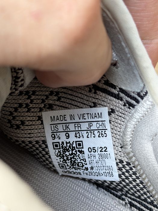 Adidas Yeezy Boost 350 V2 Slate buty sneakersy beżowe 43 1/3