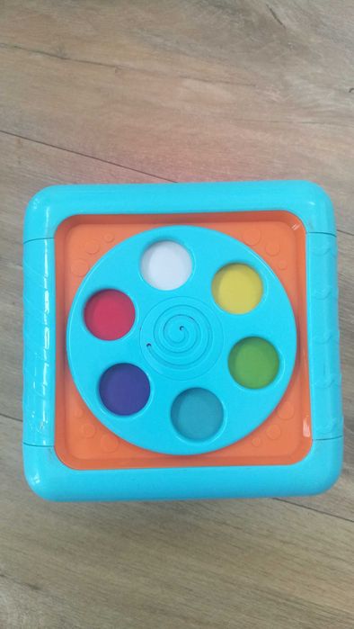 Kostka Smily Play sensoryczna interaktywna edukacyjna pająk