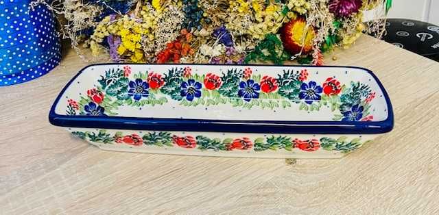 Ceramika Bolesławiec. Półmisek talerz (17385)