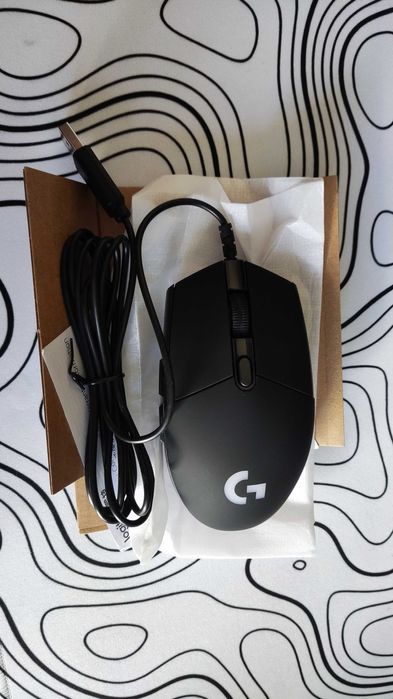 Игровая мышь Logitech G102 Lightsync (Black)