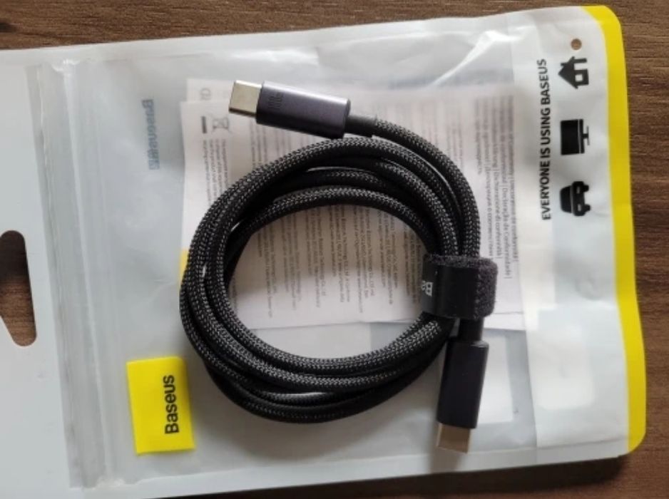 Baseus 100w/240w  1m/2m кабель