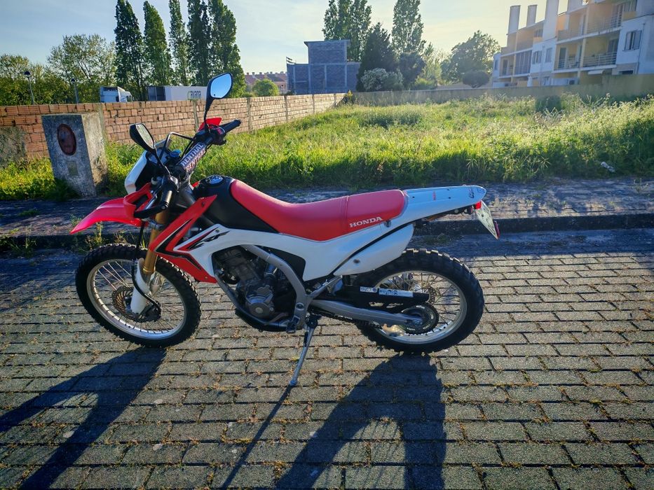 Honda CRF 250 L não aceito troca